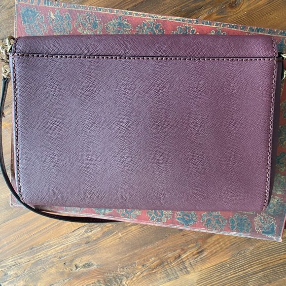 Kate Spade Burgundy Crossbody - Picture 4 of 5
